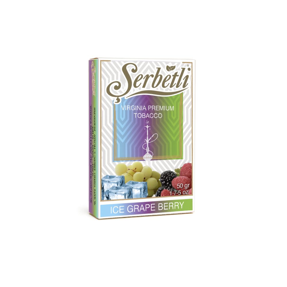 Serbetli 50гр (ice grape berry) табак для кальяна