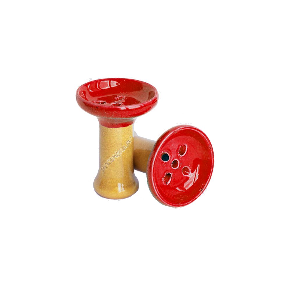 SmokeMore Tuchka classic glaze чаша для кальяна (red)
