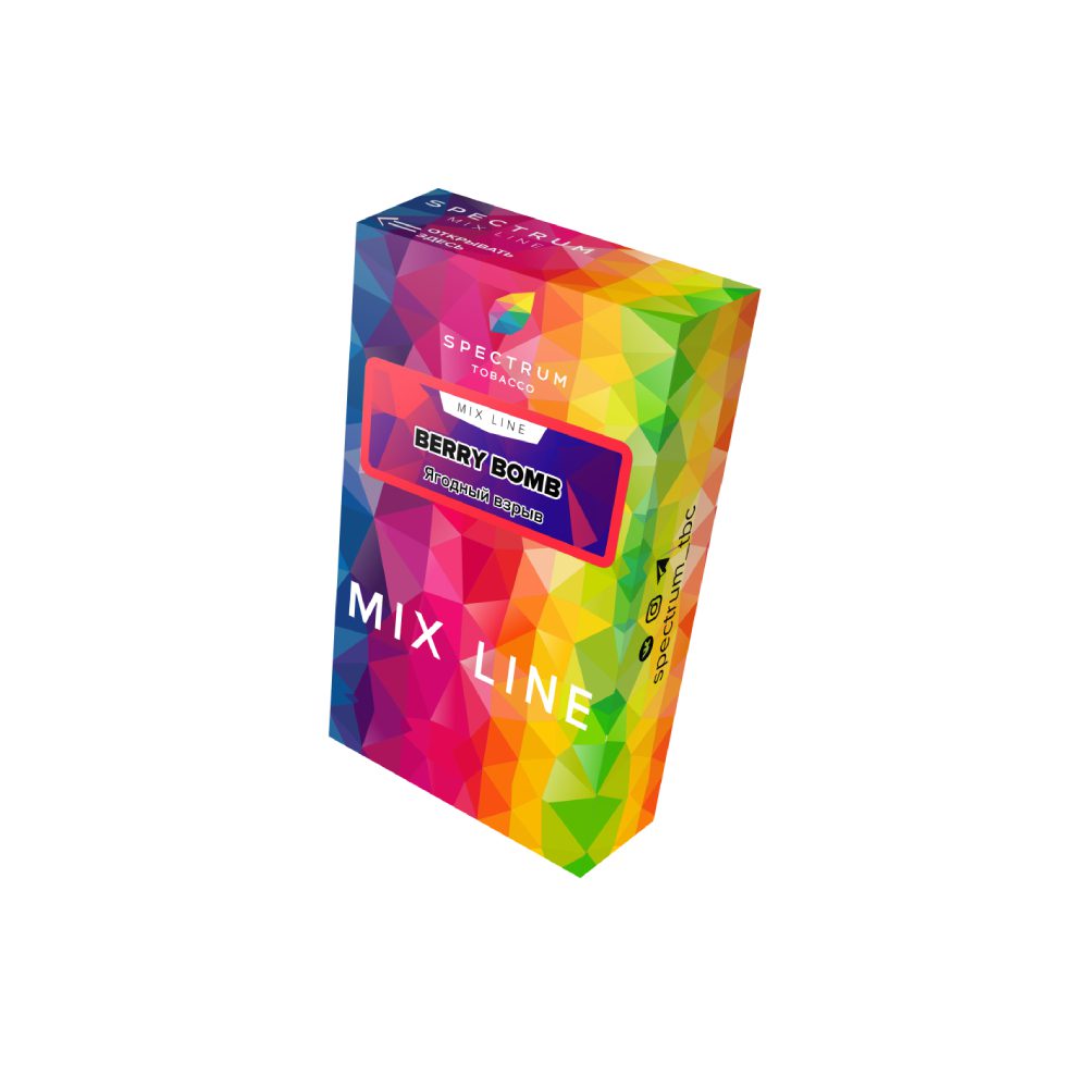 Spectrum 40гр (berry bomb) табак для кальяна