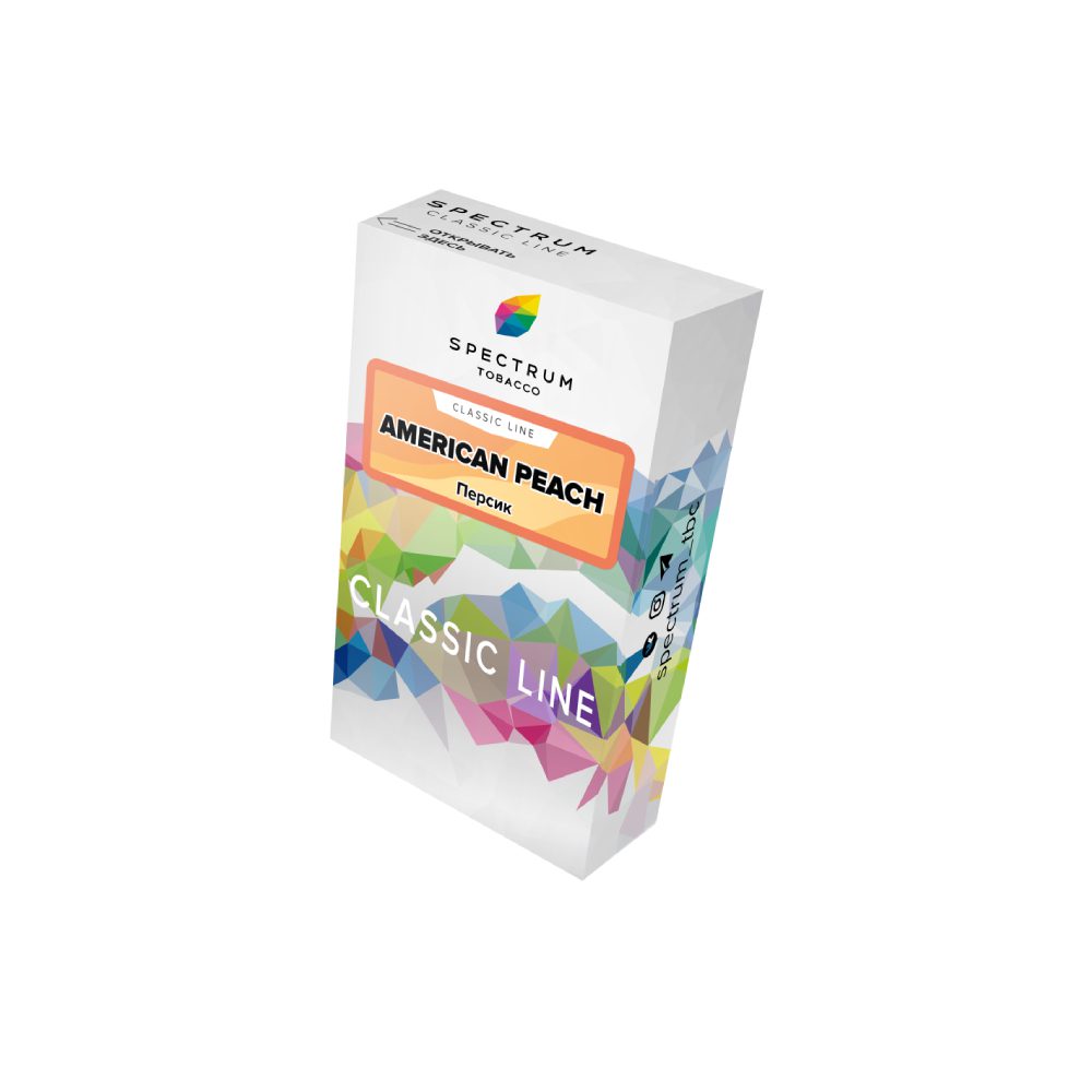 Spectrum 40гр (peach) табак для кальяна