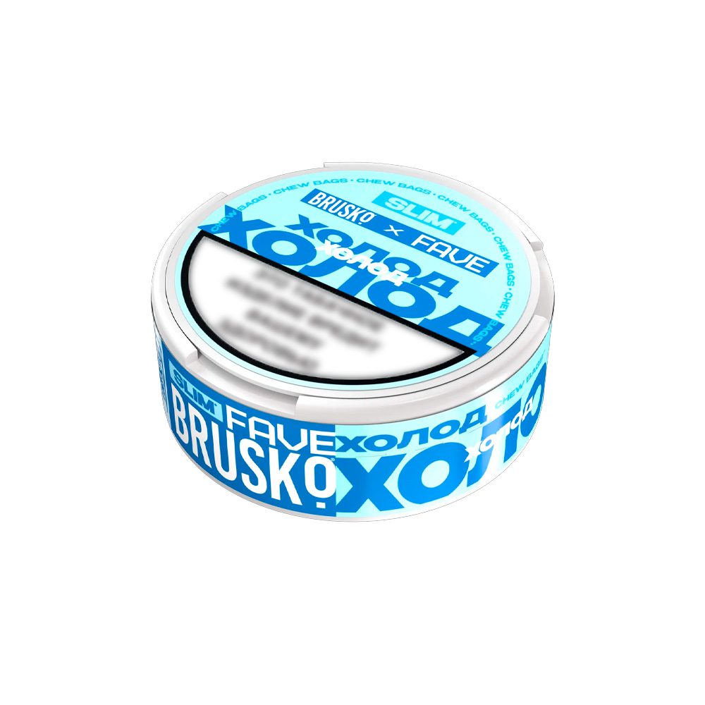 Табак жевательный Brusko X Fave М SLIM 10гр Холод