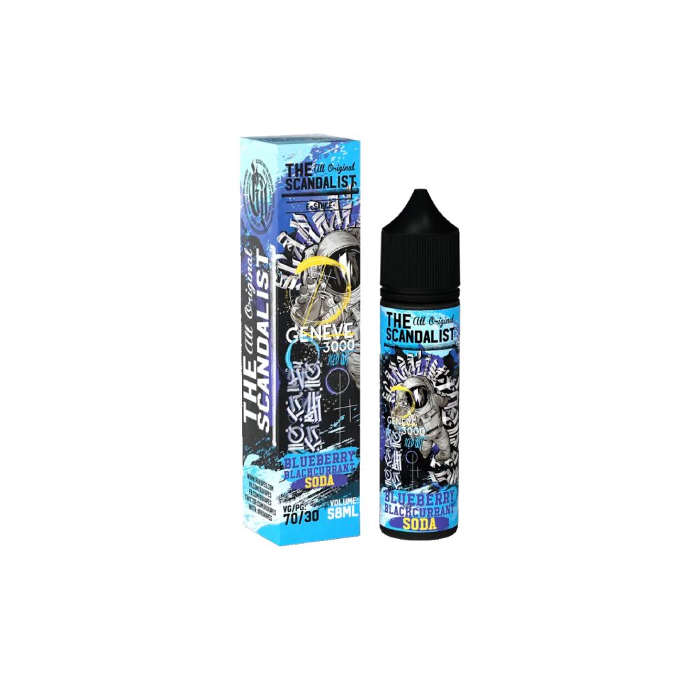 The Scandalist (blueberry/blackcurrant soda) M