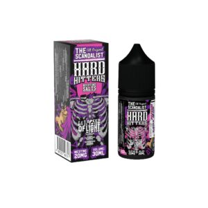 The Scandalist Hardhitters salt (amazing purple grape) 20mg M