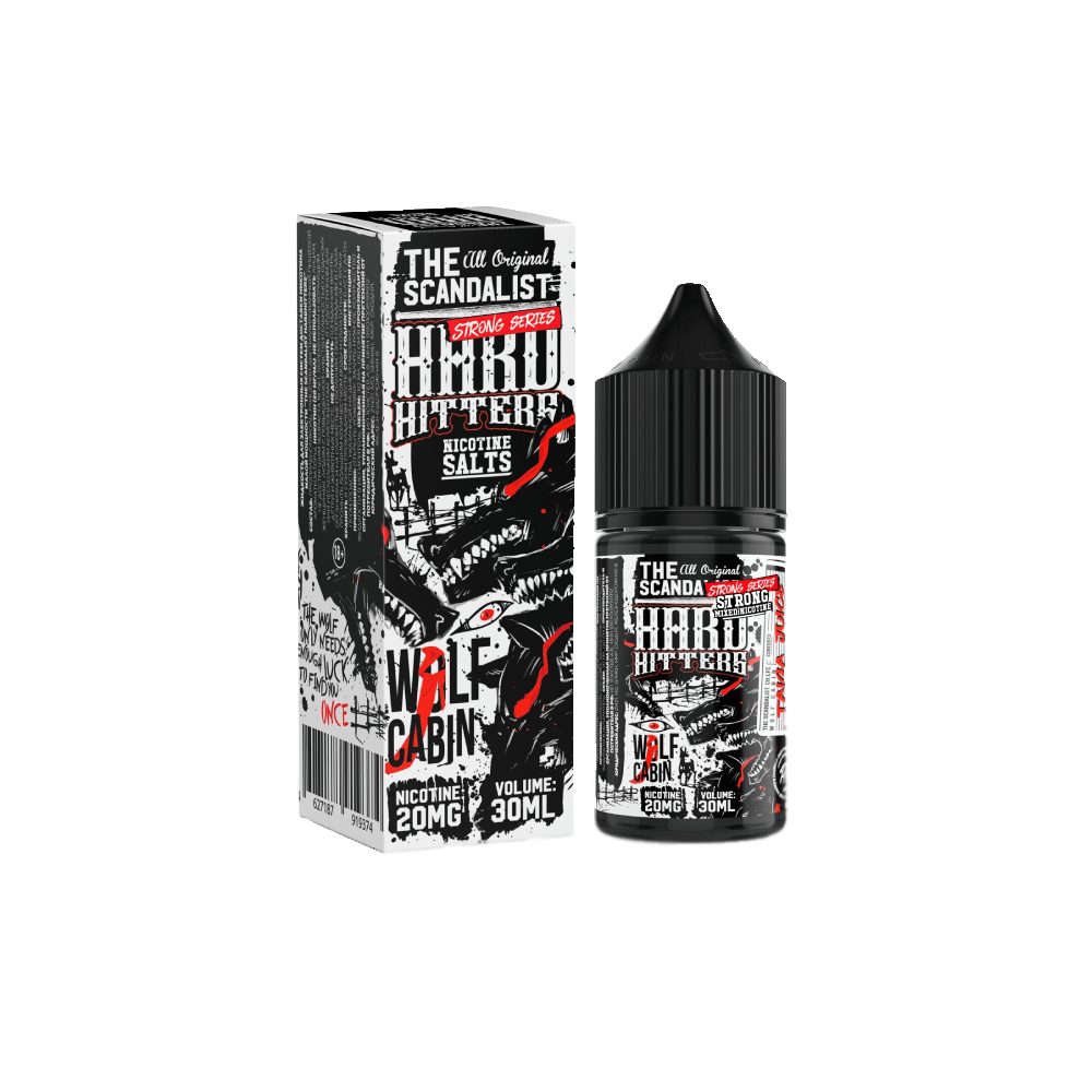 The Scandalist Hardhitters salt (taiga juice) 20 hard M