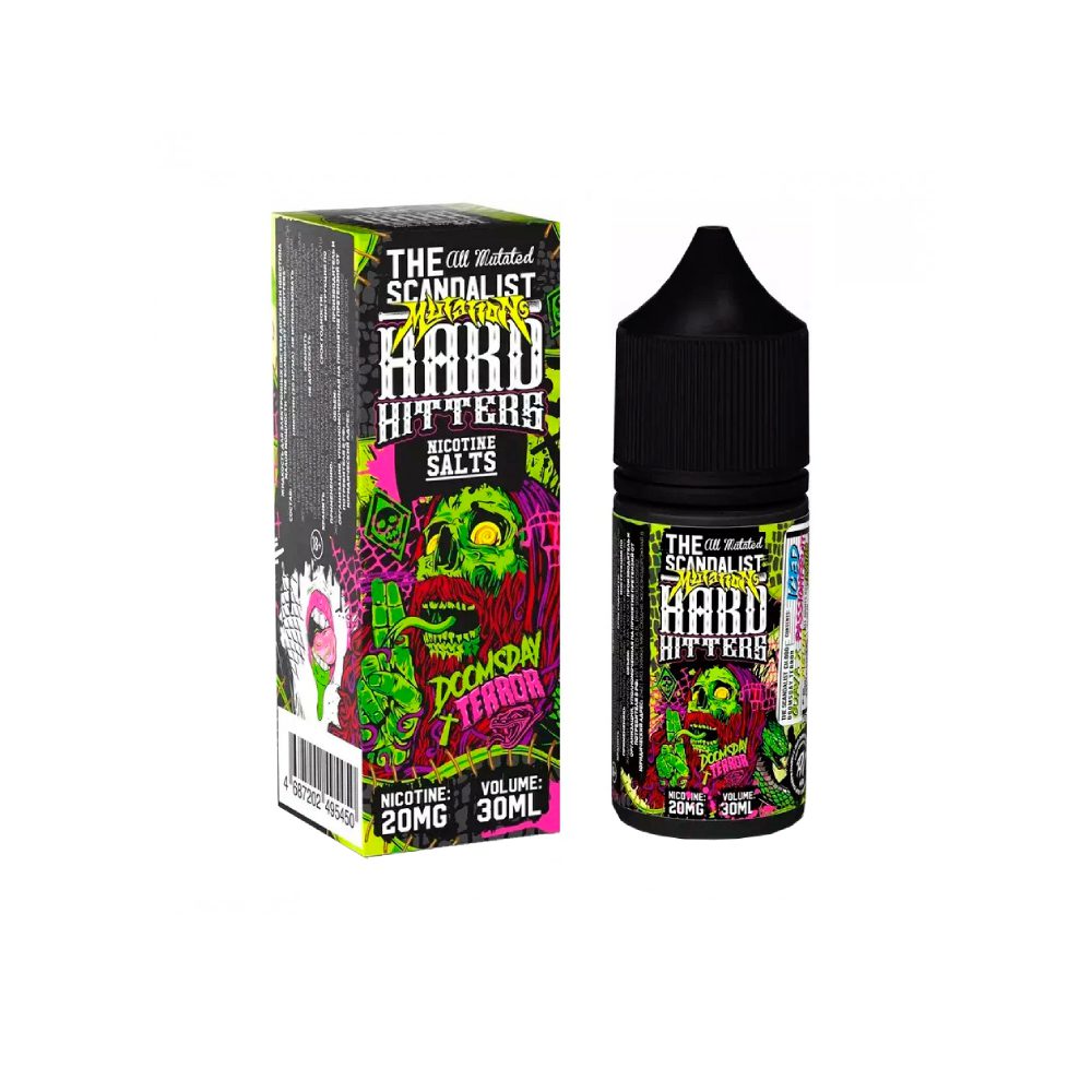 The Scandalist Hardhitters salt (guava/passion fruit/citrus) 20 hard M