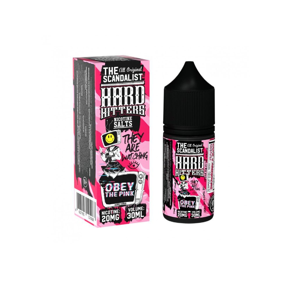 The Scandalist Hardhitters salt (mango/strawberry/guava) 20 hard M