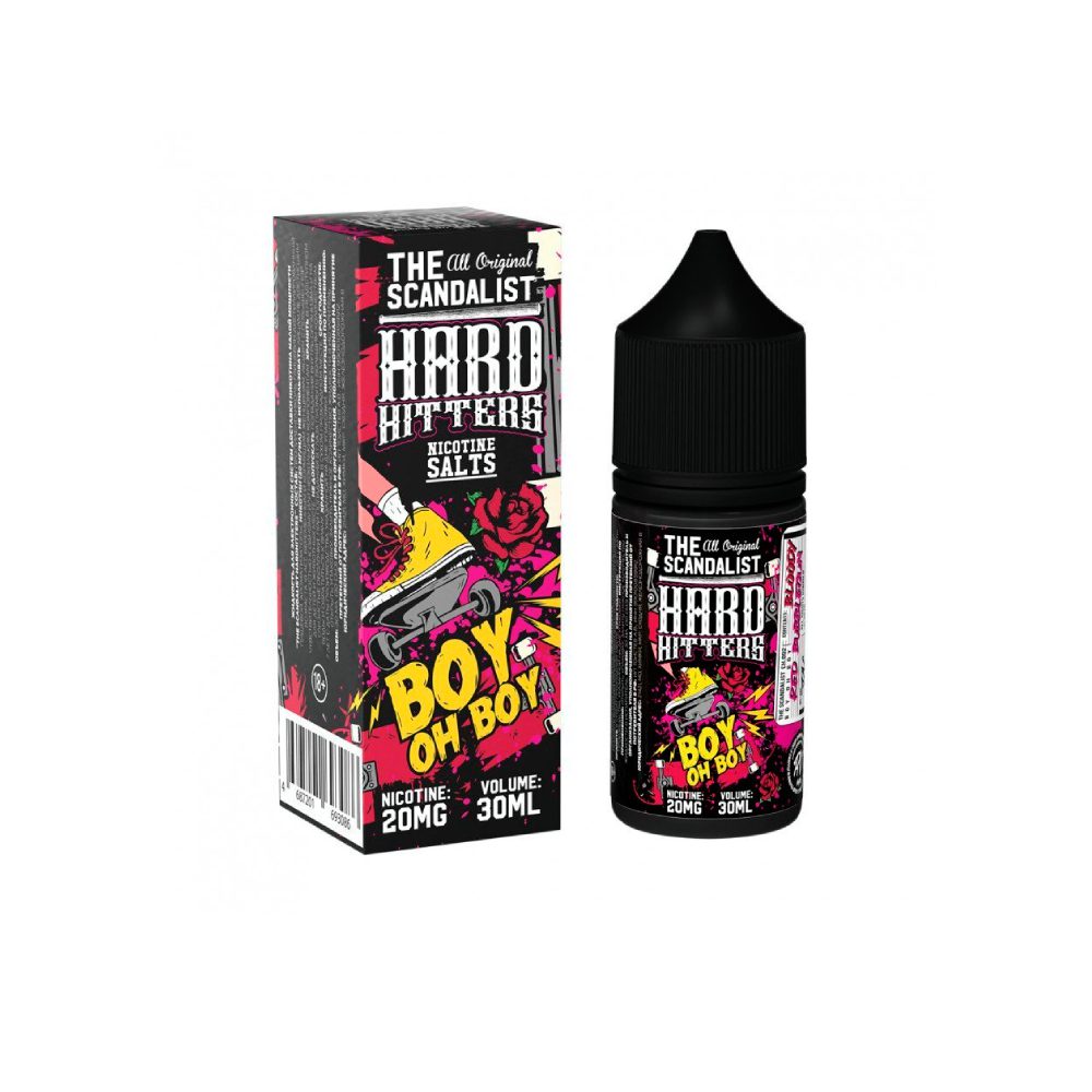 The Scandalist Hardhitters salt (red bubblegum) 20 hard M