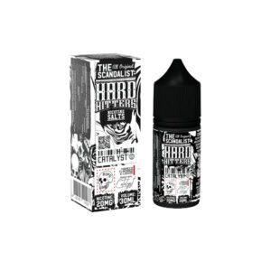 The Scandalist Hardhitters salt (tobacco/peach) 20mg M