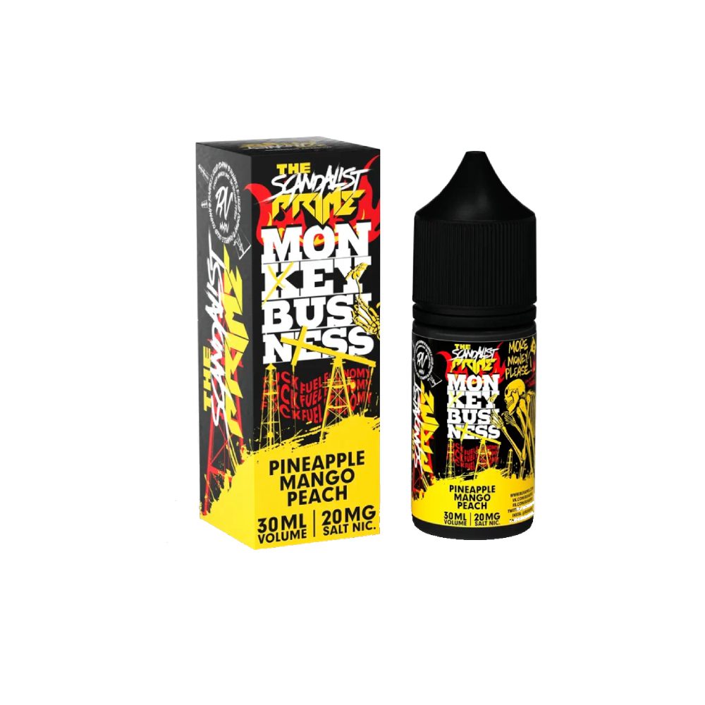 The Scandalist Prime salt (pineapple/mango/peach) 20mg M