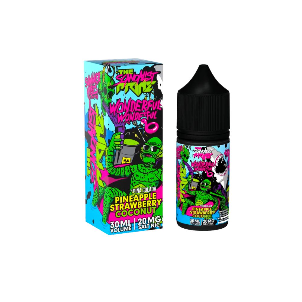 The Scandalist Prime salt (pineapple/strawberry/coconut) 20 hard M