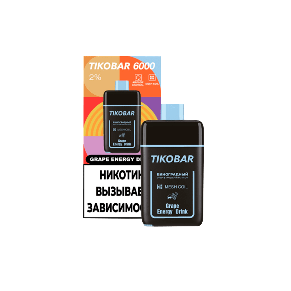 Tikobar 6000 (grape energy drink) M