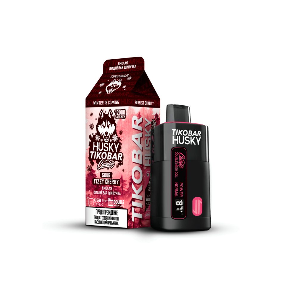Tikobar&Husky Сибирь 12000 (кислая вишневая шипучка) M