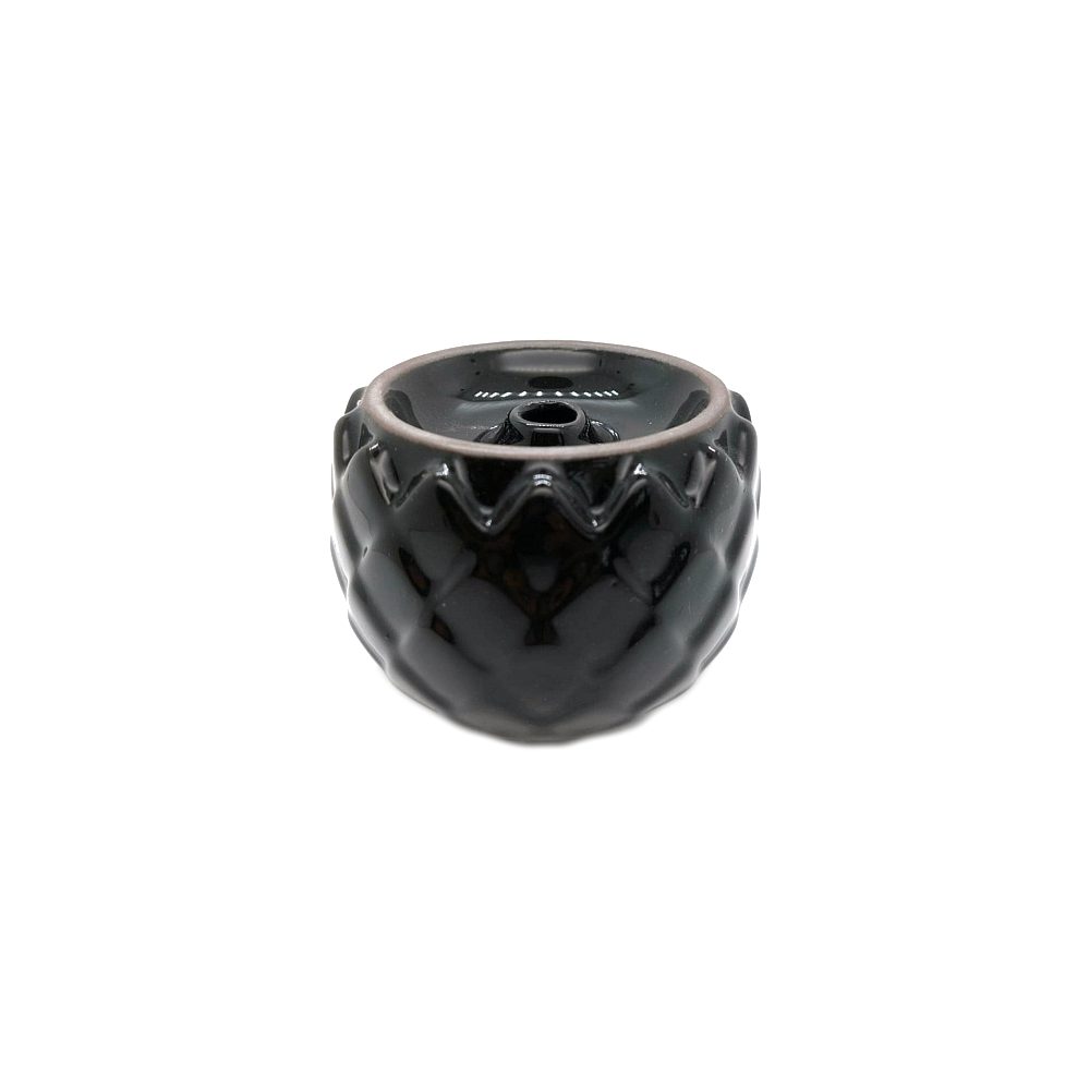 Top Shishka Glaze (black) чаша для кальяна