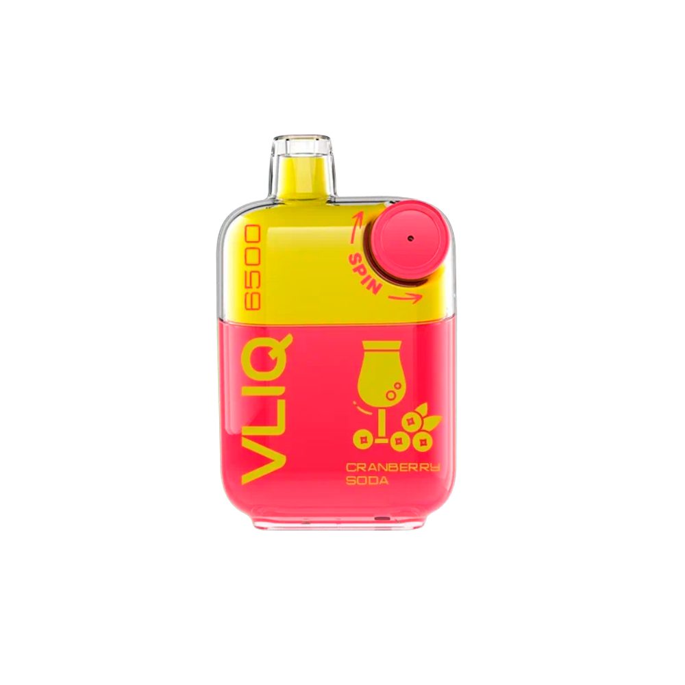 VLIQ Spin 6500 (cranberry soda) M