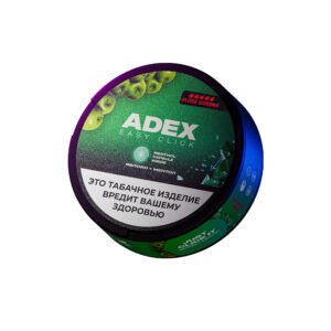 Жевательный табак Adex UltraStrong Easy Click 9гр (яблоко/ментол)