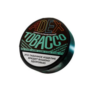 Жевательный табак Adex UltraStrong Wide 12гр (мятная жвачка)