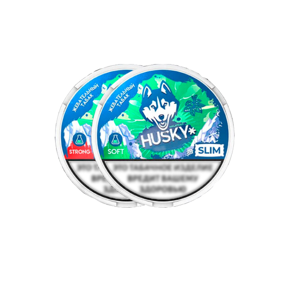 Жевательный табак Husky Slim (перечная мята)