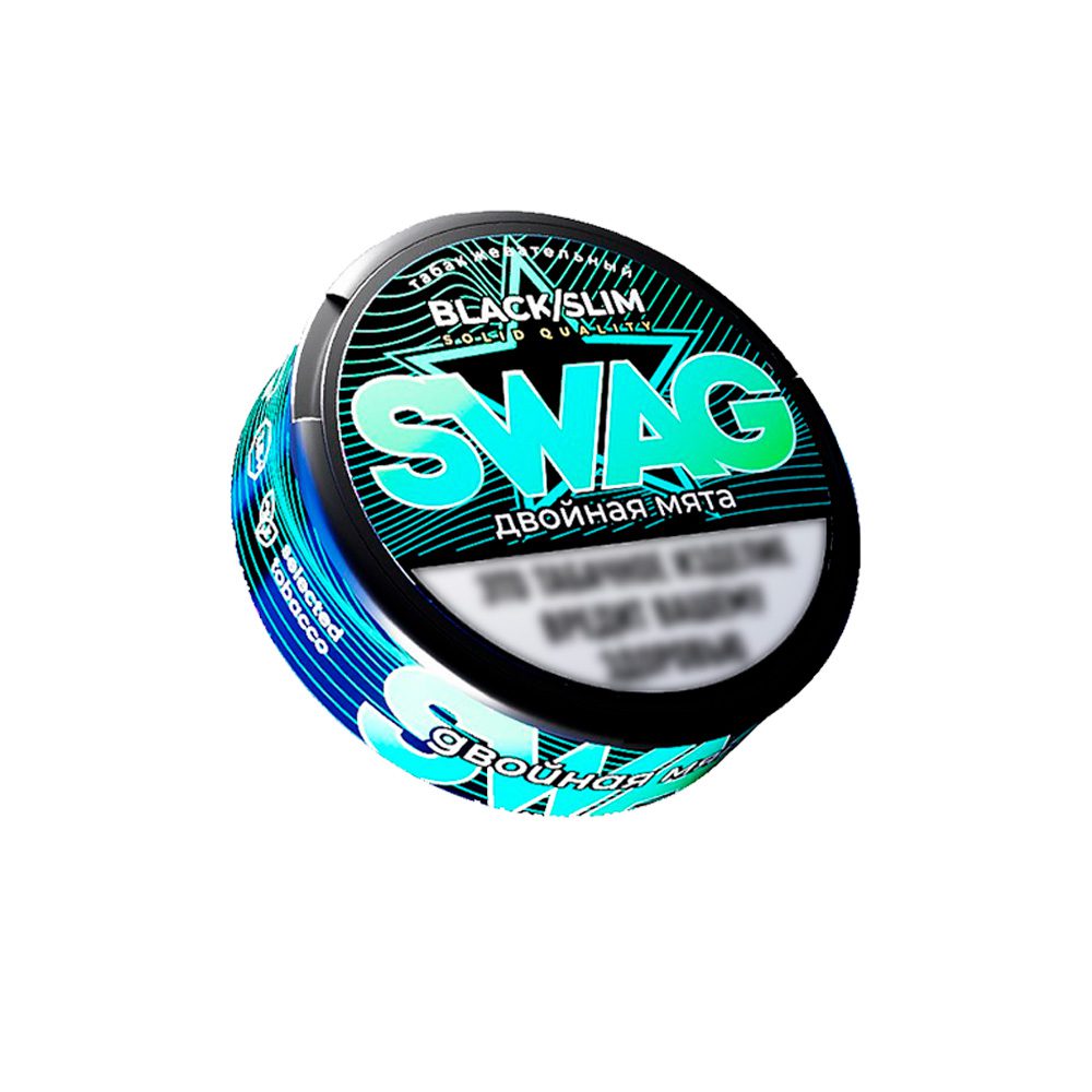 Жевательный табак SWAG Strong (double mint)