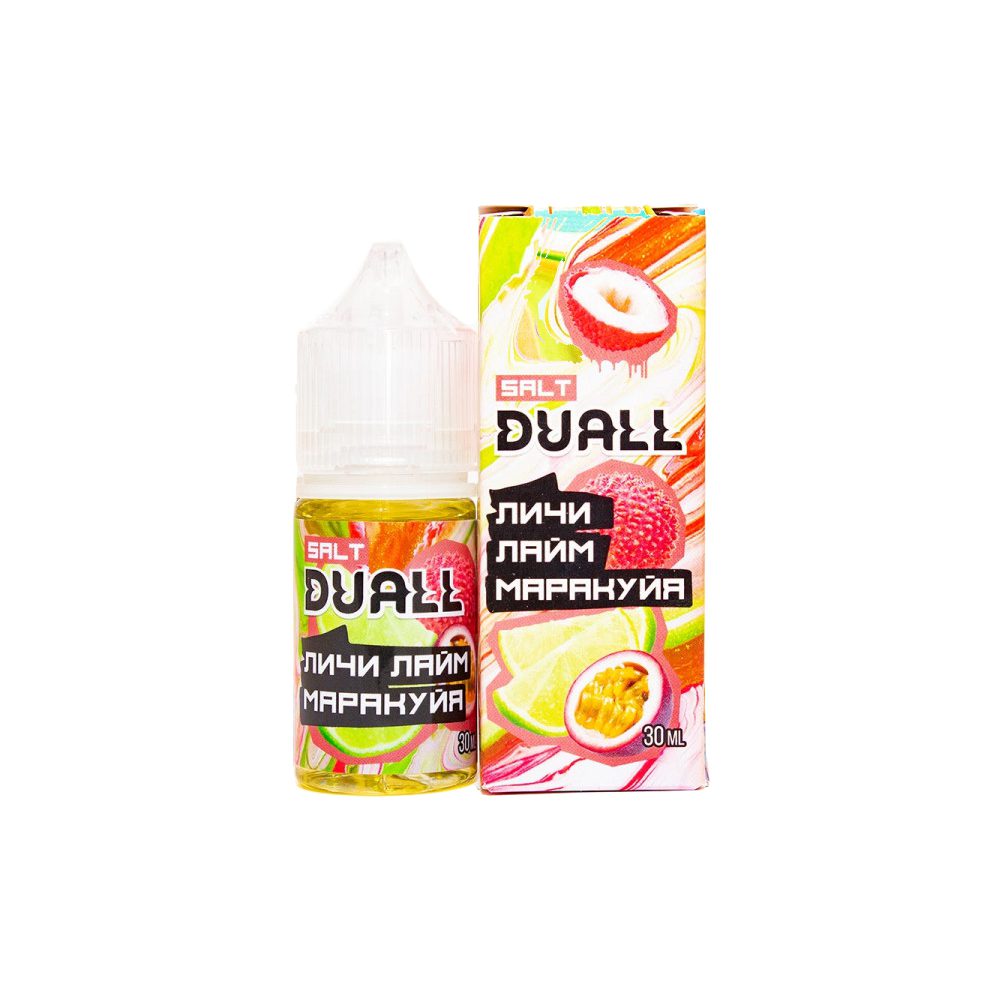 DUALL salt (личи/лайм/маракуйя) 20 hard M