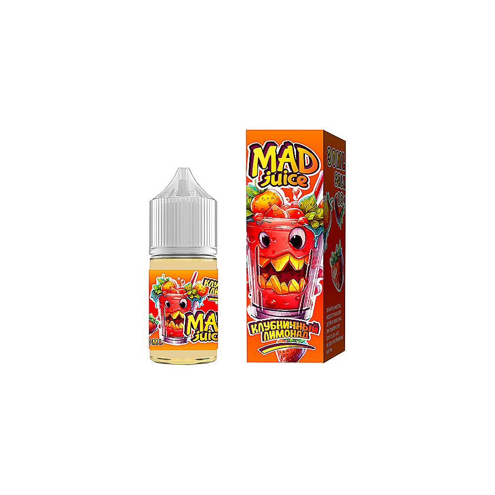 Mad Juice salt (strawberry lemonade) 20 hard M