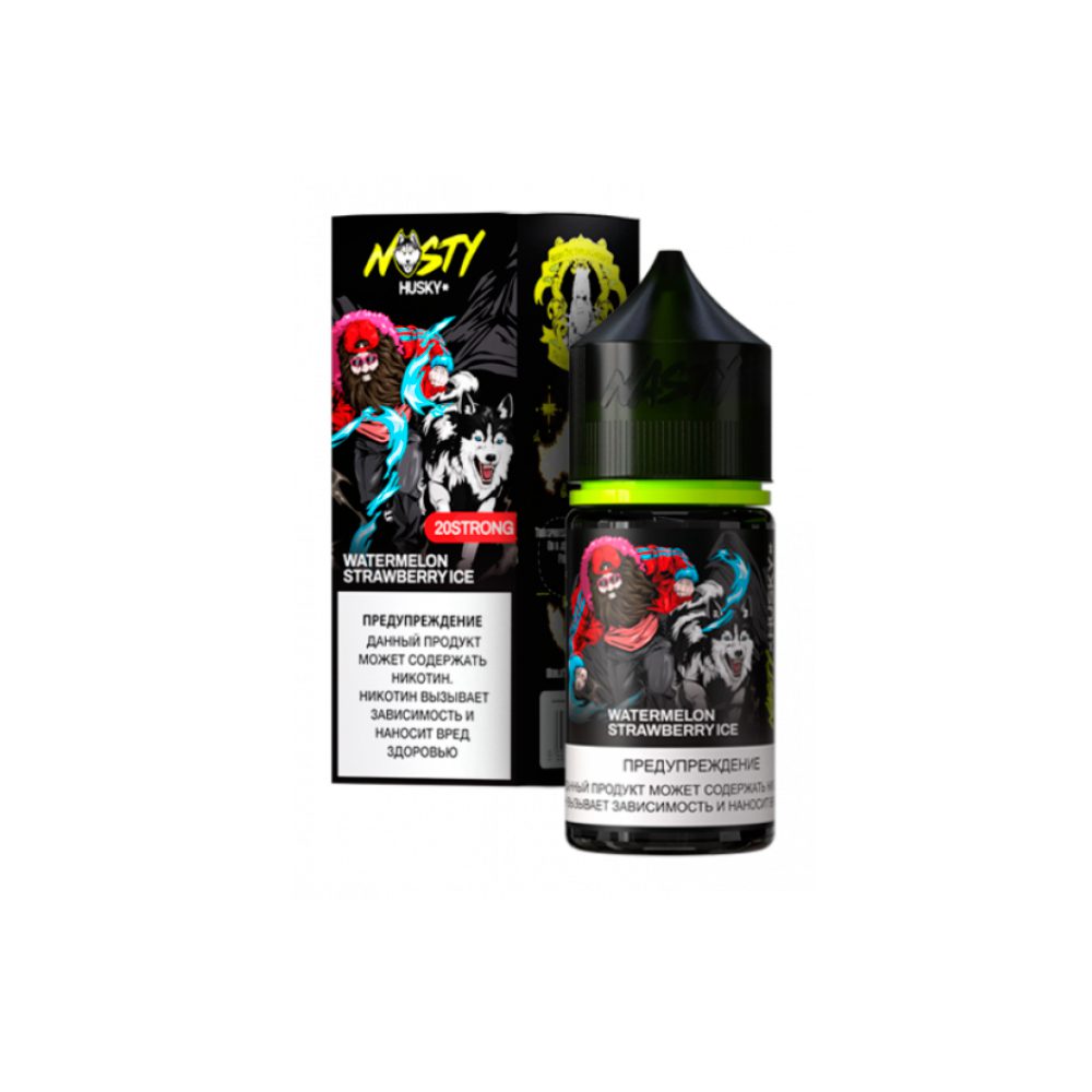 Nasty&Husky salt (watermelon/strawberry/ice) 20mg M