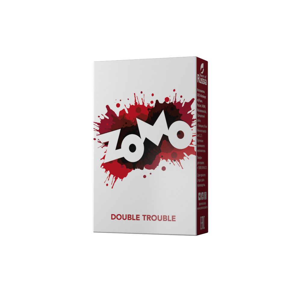 "Зомо" (Дабл Трабл), 50 г табак для кальяна