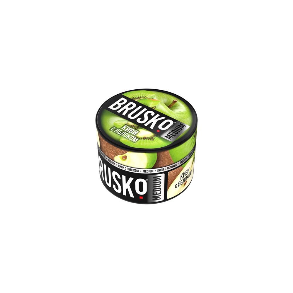 Brusko 50гр (киви/яблоко) безникотиновая смесь