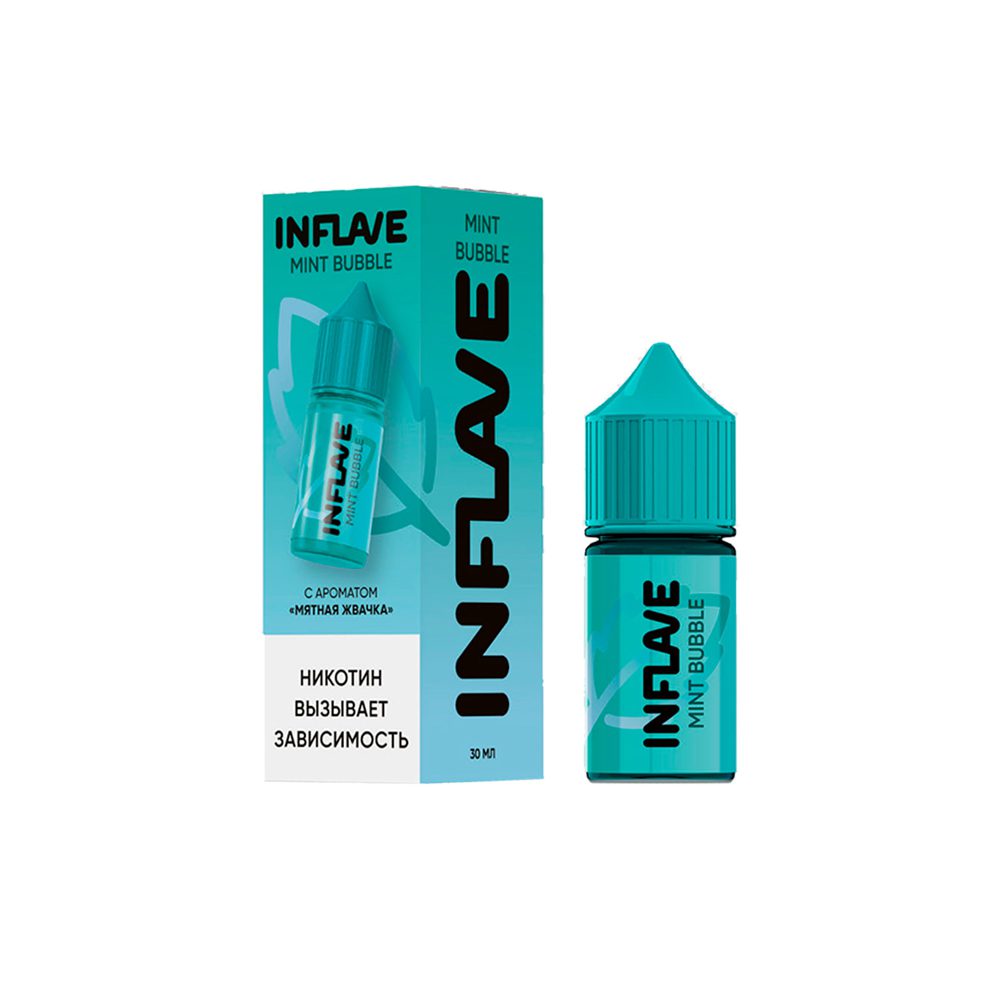 Inflave Mint Bubble salt (мятная жвачка) 20mg M