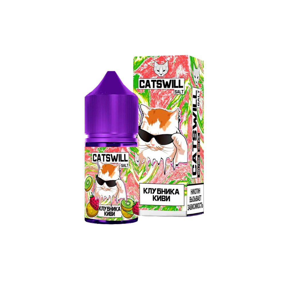 Catswill salt (клубника/киви) 20 hard M