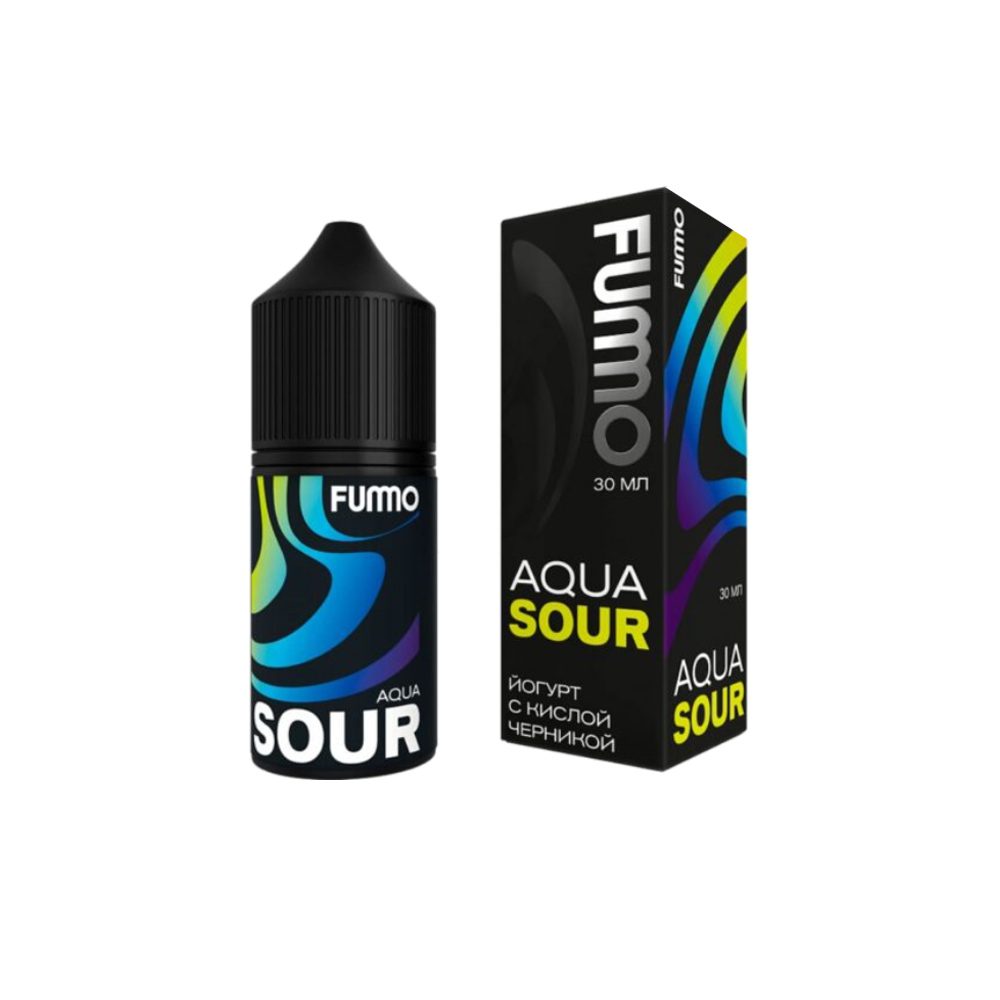 Fummo Aqua Sour salt (йогурт с кислой черникой) M