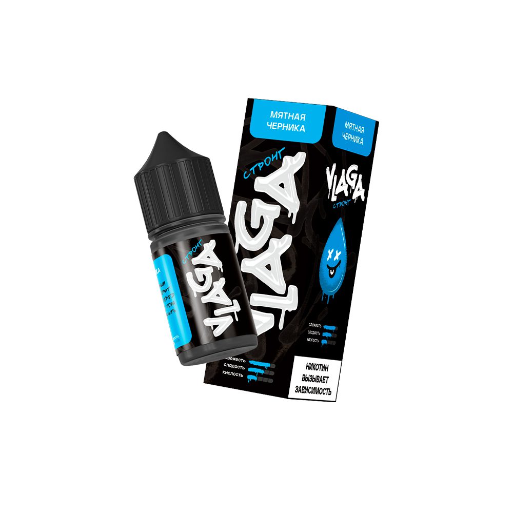 Vlaga salt (мятная черника) 20 hard M