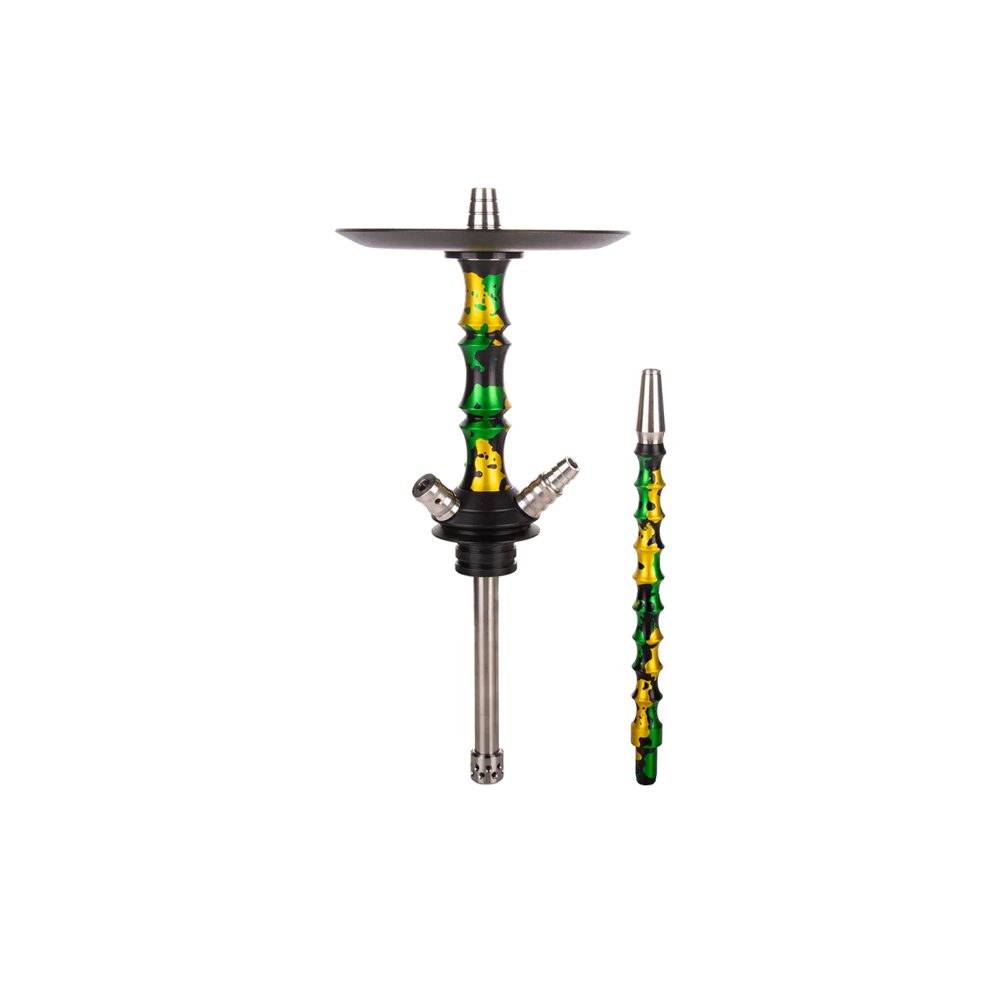 Кальян Mamay Customs Asian MICRO (зелено-золотой камуфляж)