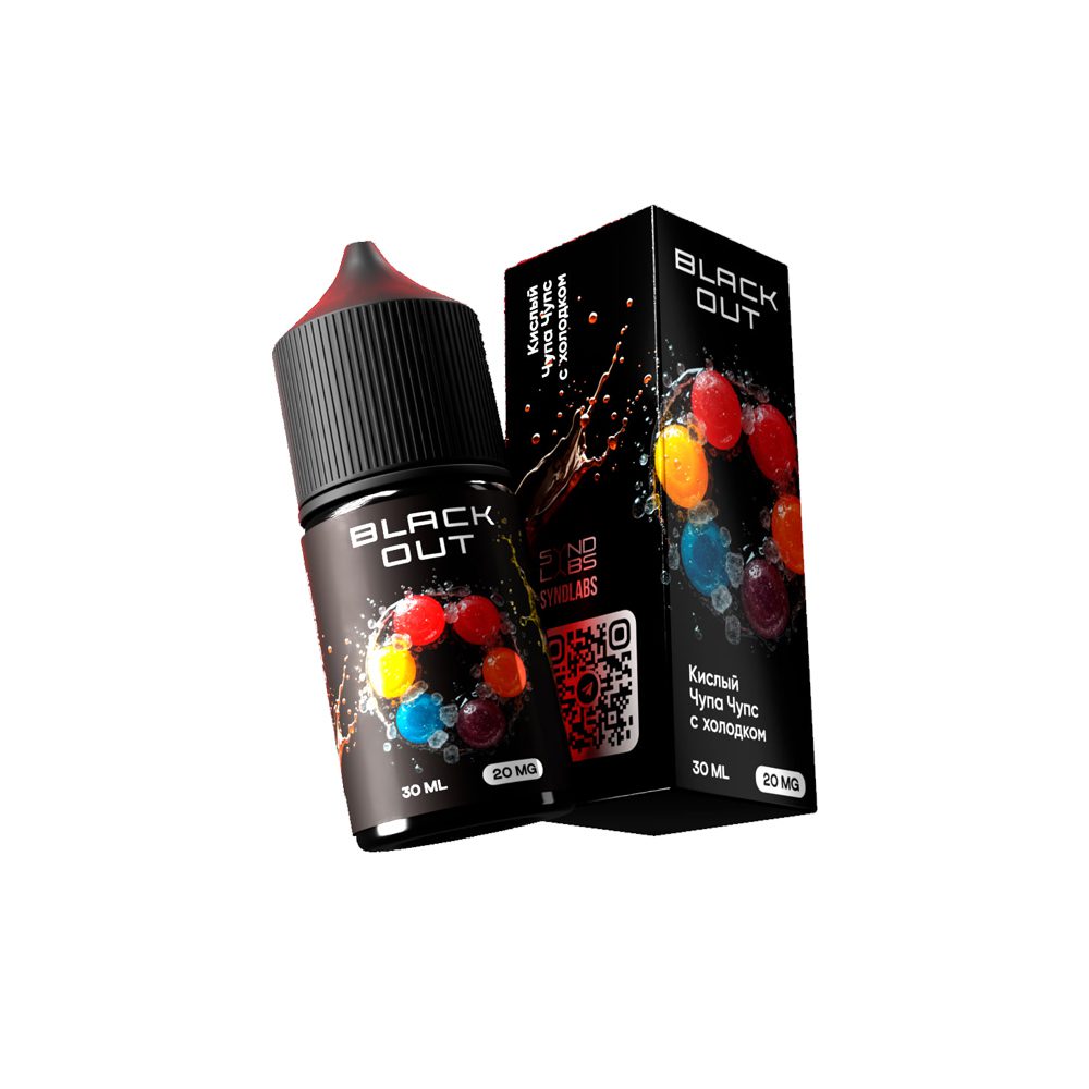 Black Out salt (кислый чупа чупс с холодком) 20mg M