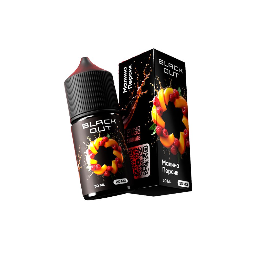 Black Out salt (малина/персик) 20mg M