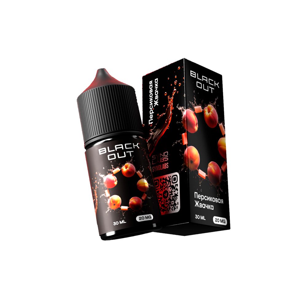 Black Out salt (персиковая жвачка) 20mg M