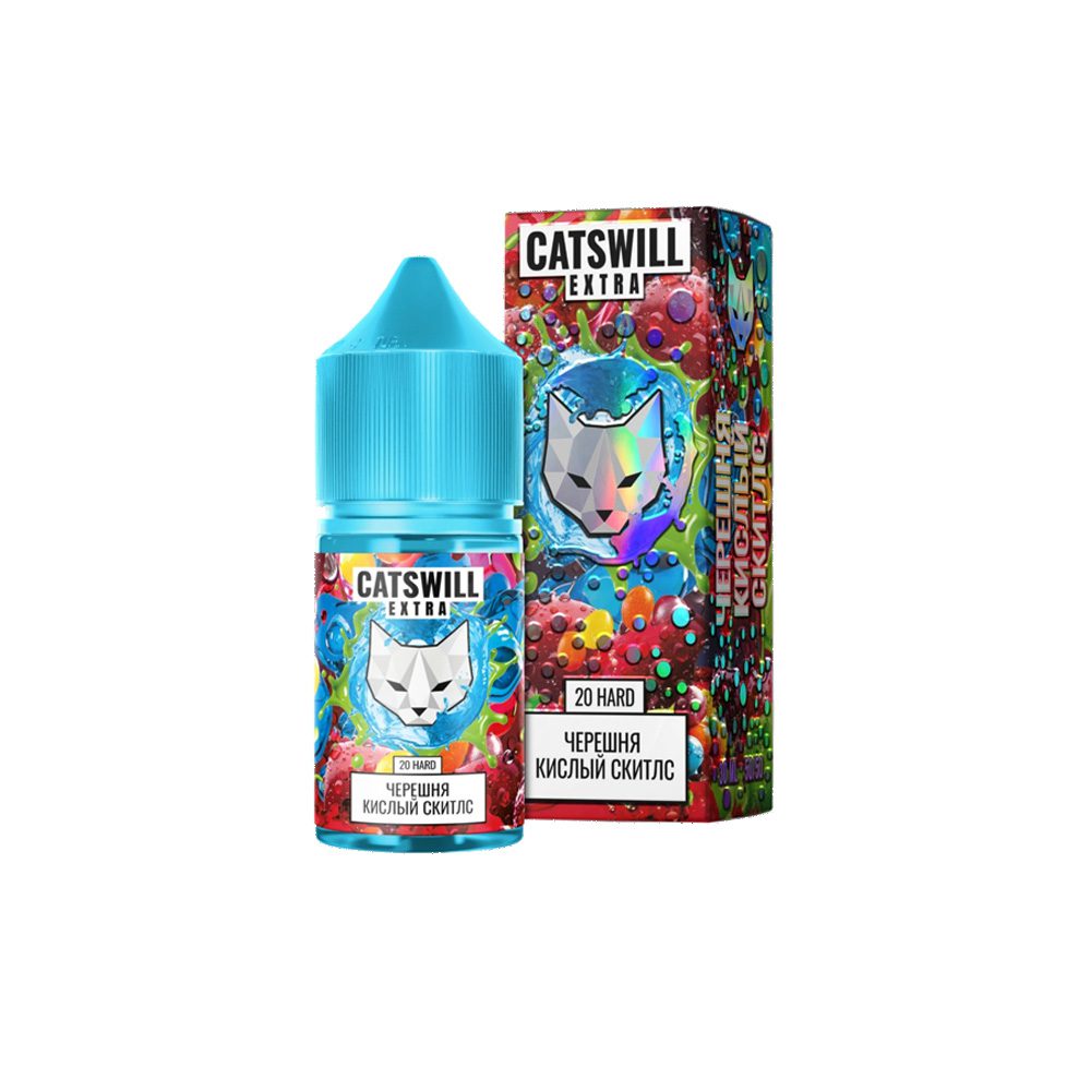 Catswill Extra salt (черешня/кислый скитлс) 20 hard M