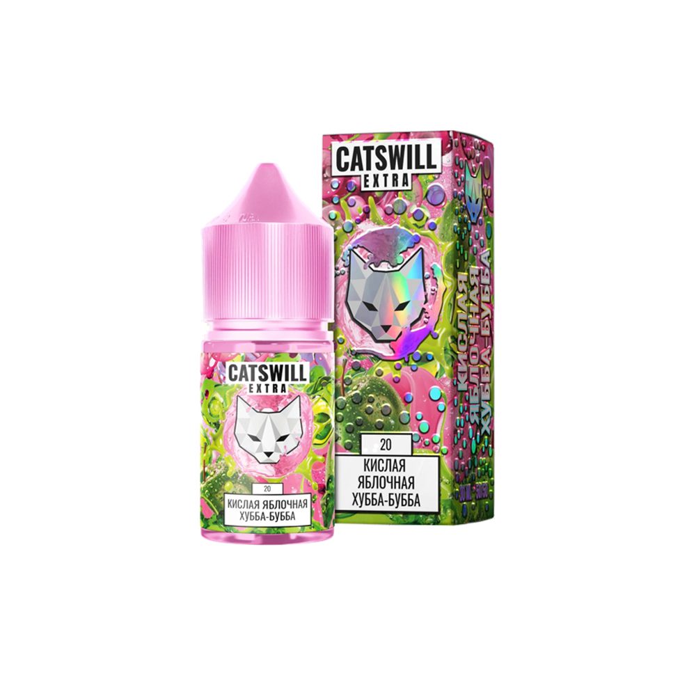 Catswill Extra salt (кислая яблочная хубба-бубба) 20mg M