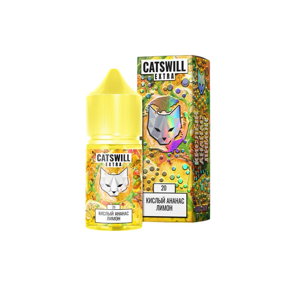 Catswill Extra salt (кислый ананас/лимон) 20mg M