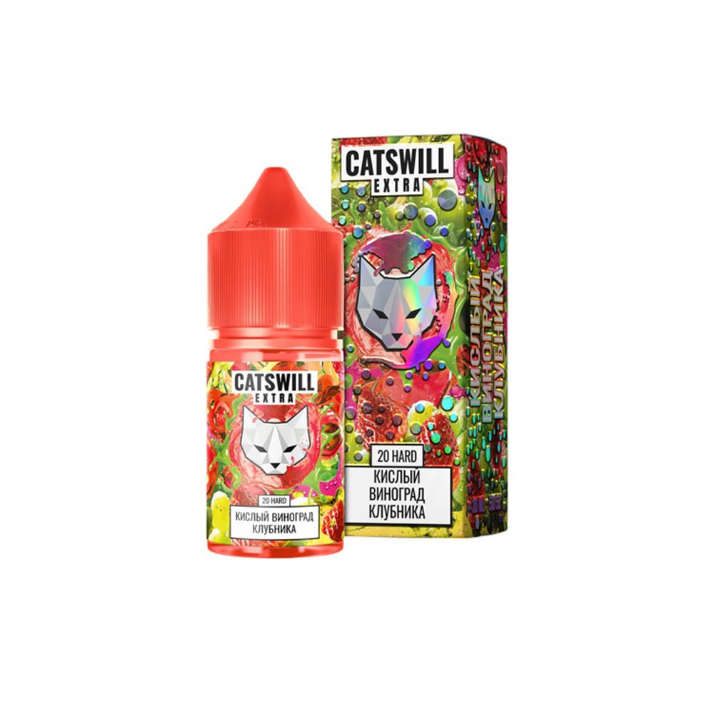 Catswill Extra salt (кислый виноград/клубника) 20 hard M