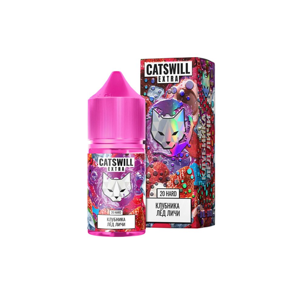 Catswill Extra salt (клубника/лед/личи) 20 hard M