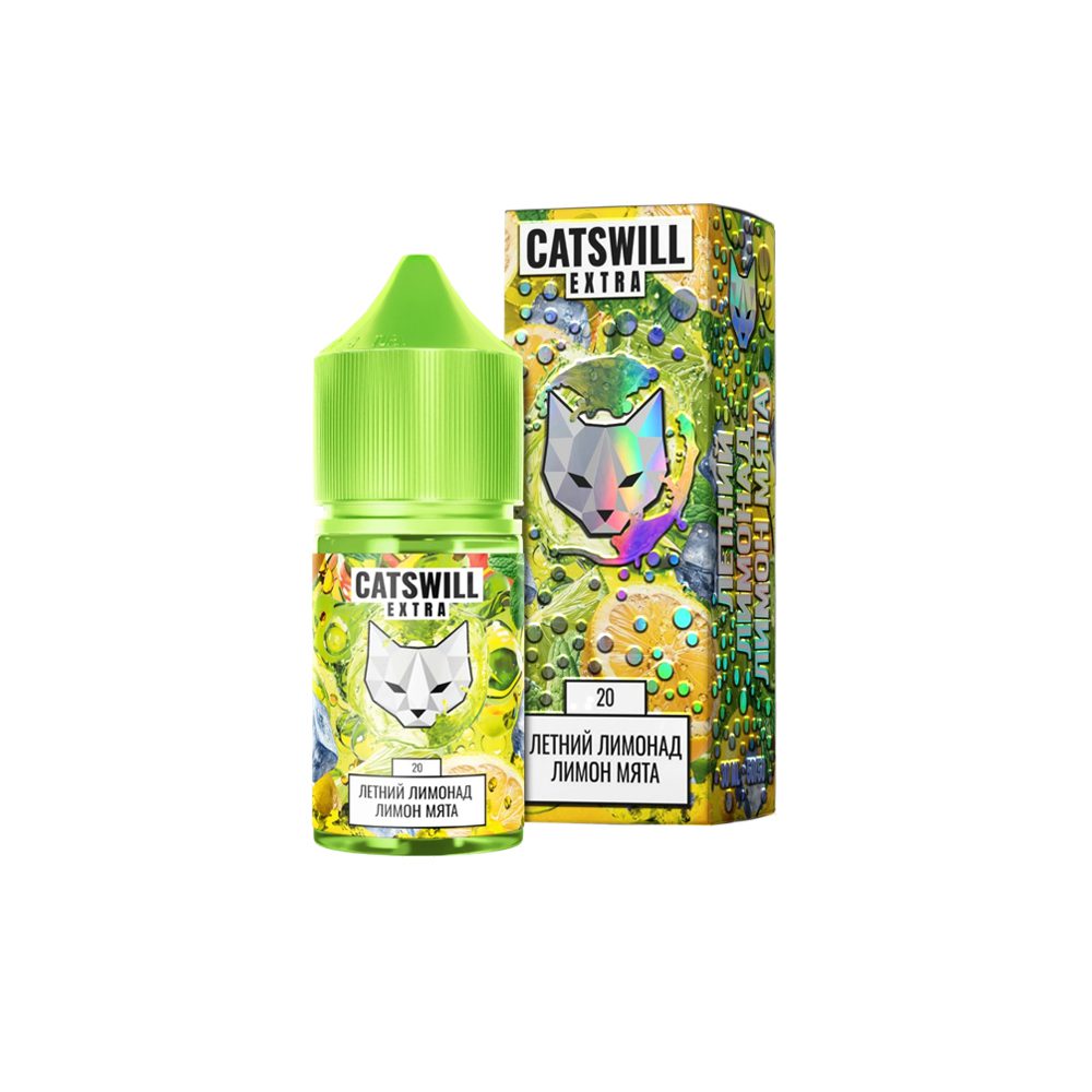 Catswill Extra salt (летний лимонад/лимон/мята) 20mg M
