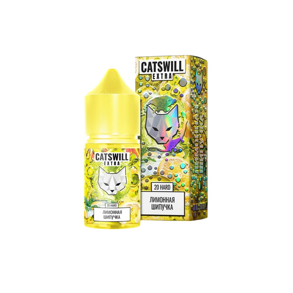 Catswill Extra salt (лимонная шипучка) 20 hard M