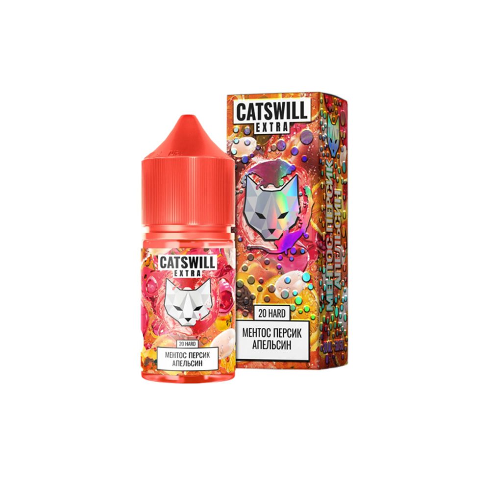Catswill Extra salt (ментос/персик/апельсин) 20 hard M
