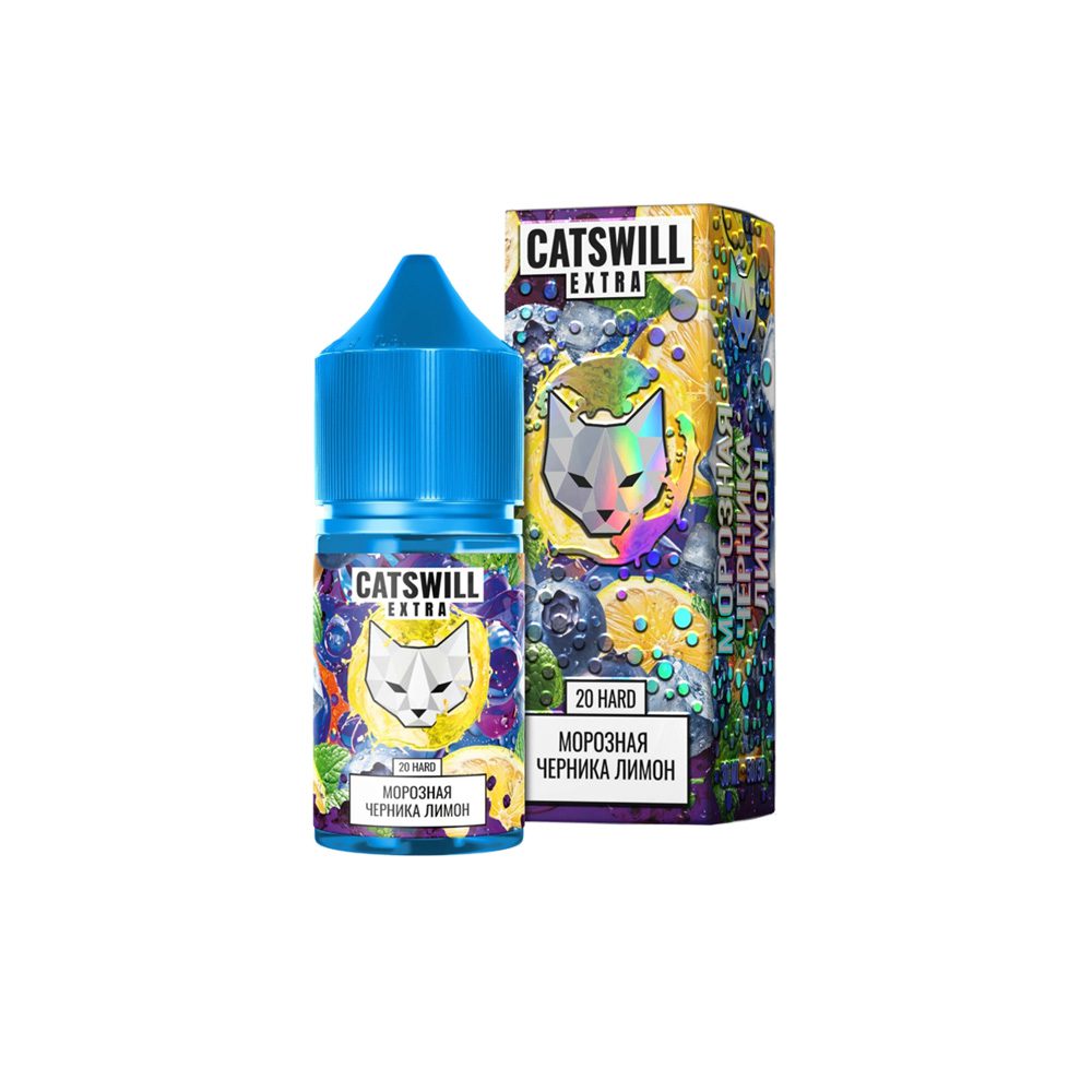 Catswill Extra salt (морозная черника/лимон) 20 hard M
