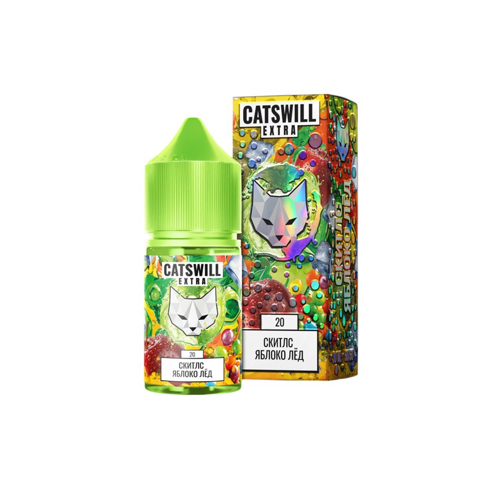 Catswill Extra salt (скитлс/яблоко/лед) 20mg M