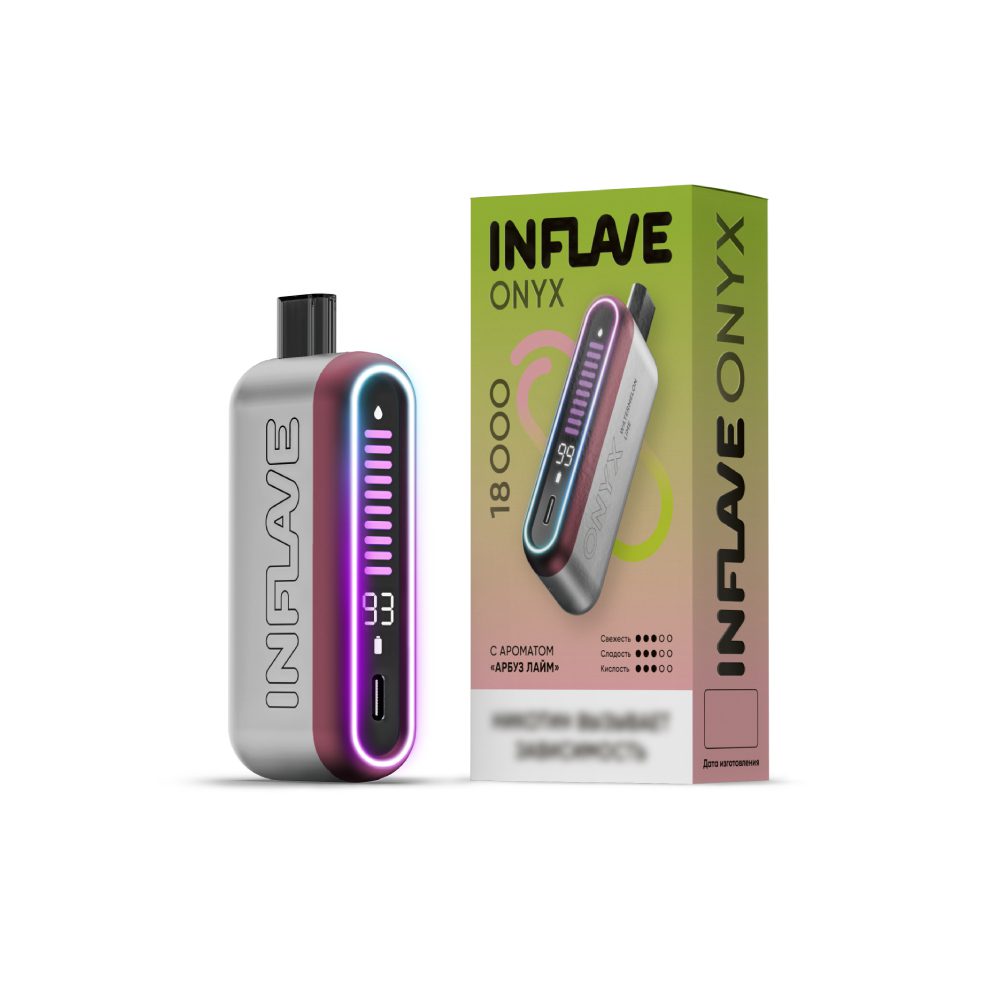Inflave Onyx 18000 (арбуз/лайм) M