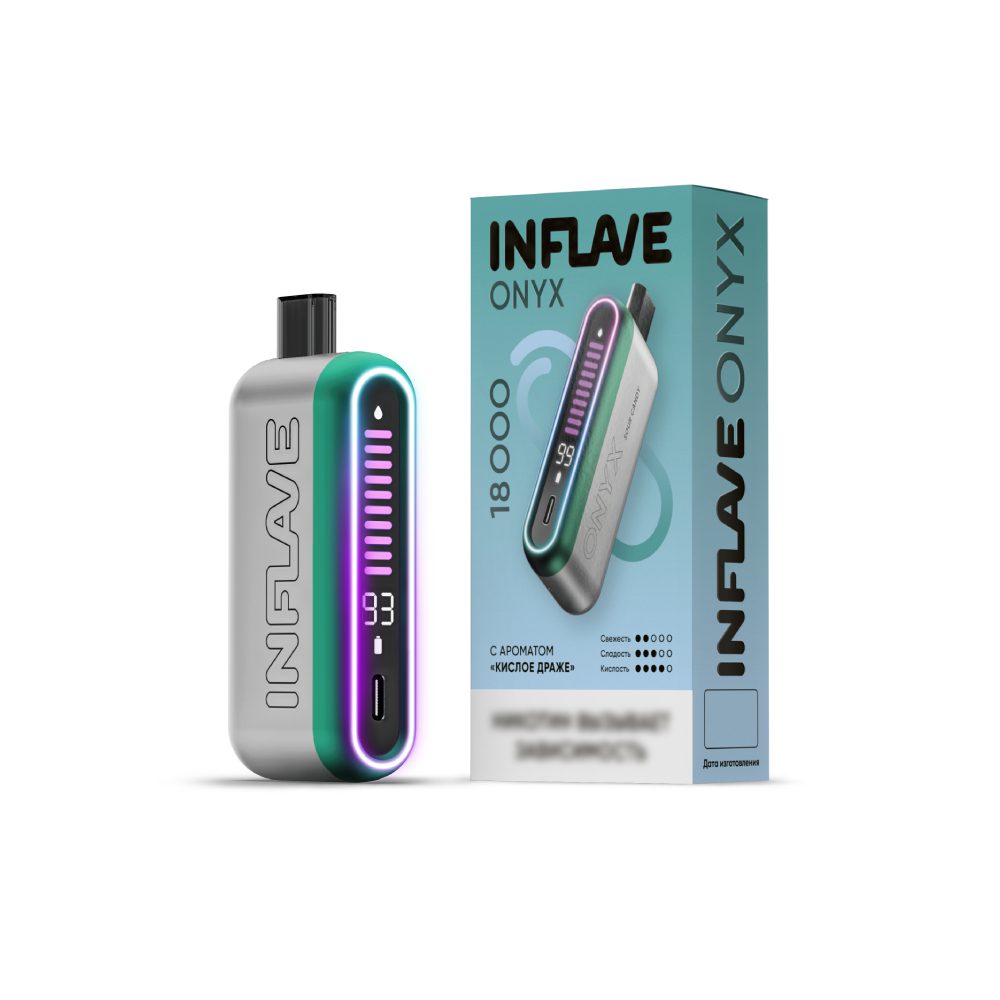 Inflave Onyx 18000 (кислое драже) M