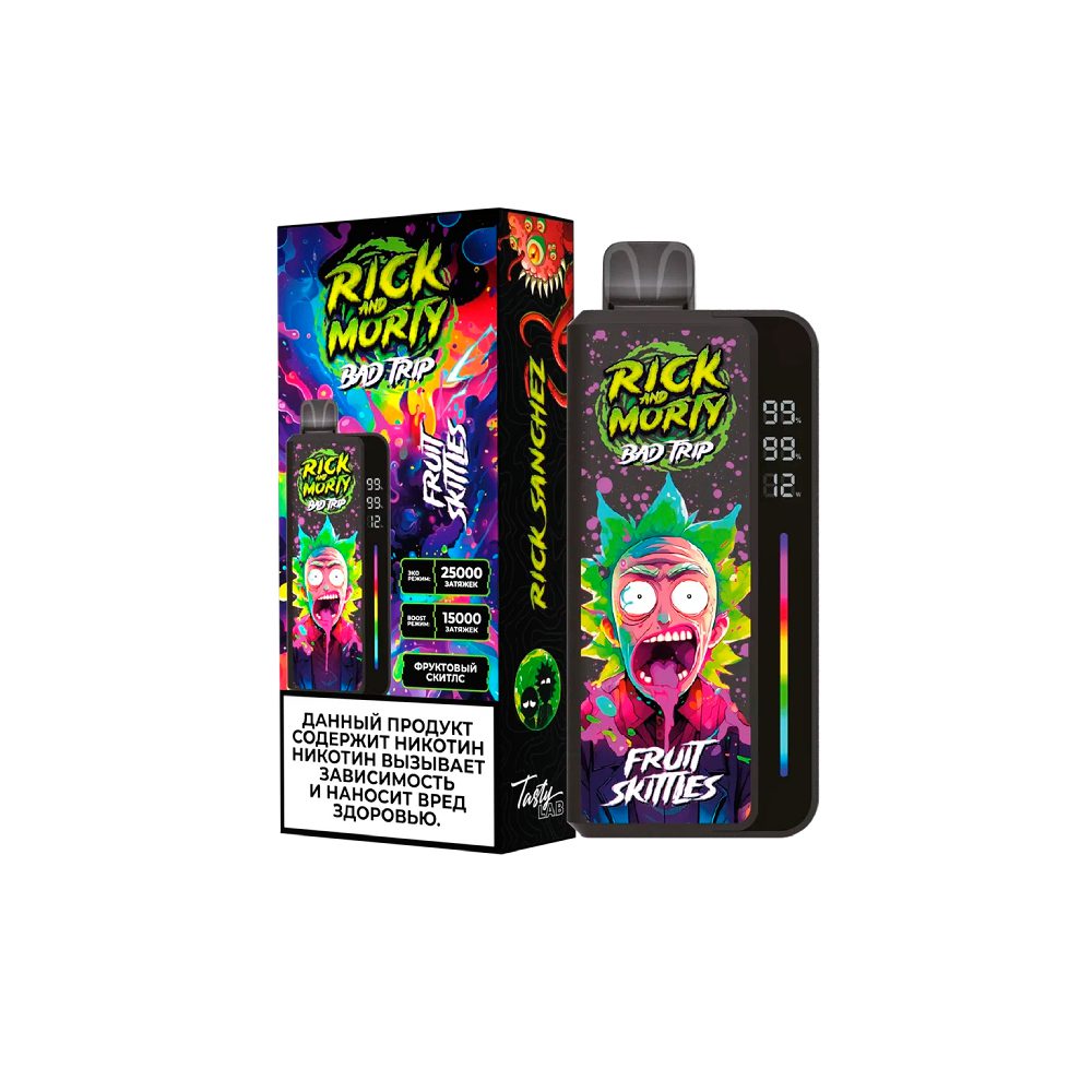 Rick and Morty Bad trip 25000 (fruit skittles) M