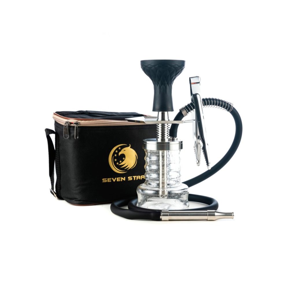 Кальян 7-Star X2 (silver) + сумка