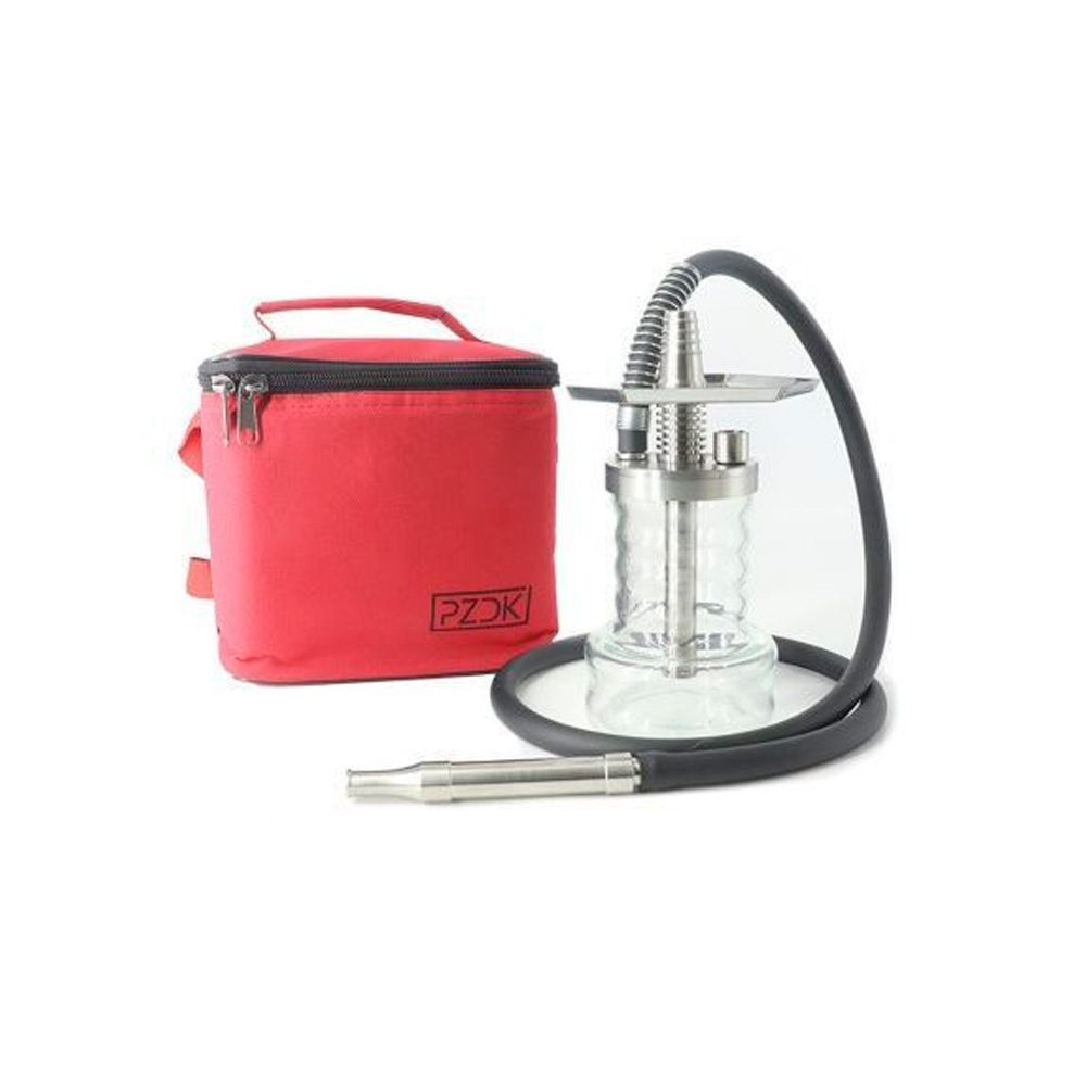 Кальян Pizduk Pro (red-bag) Прозрачная колба